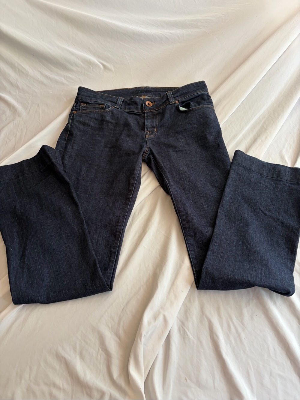 J Brand Love Story Dark Indigo Boot-Cut Jeans Size 30